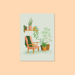 Ansichtkaart - Planten